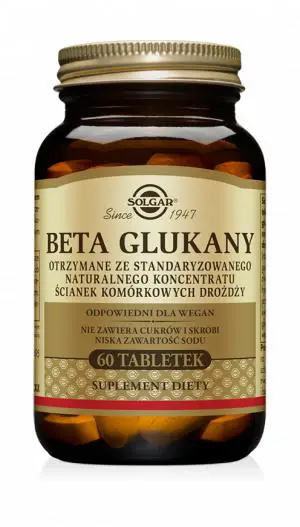 Solgar Beta Glukany 60 tabletek - 1 - Apteka HIT