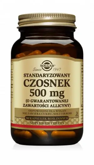 Solgar Czosnek 500 mg 90 kapsułek - 1 - Apteka HIT