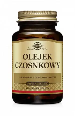 Solgar Olejek czosnkowy 100 kapsułek - 1 - Apteka HIT