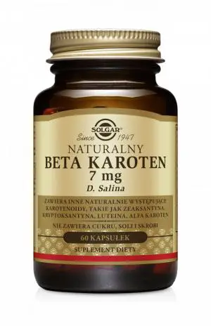 Solgar Naturalny Beta Karoten 7 mg 60 kapsułek - 1 - Apteka HIT