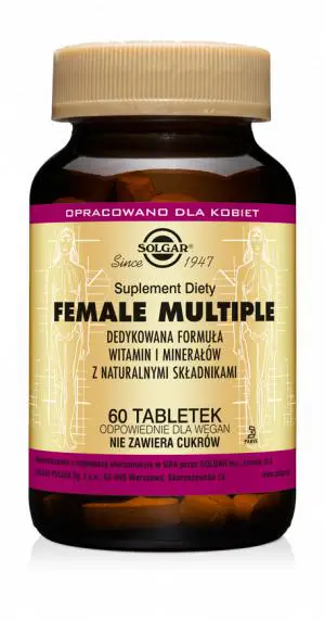 Solgar Female Multiple 60 tabletek - 1 - Apteka HIT