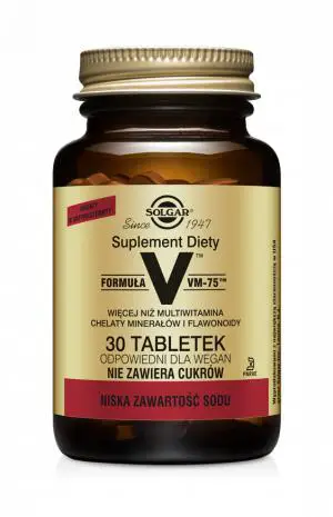 Solgar Formuła VM-75 30 tabletek - 1 - Apteka HIT