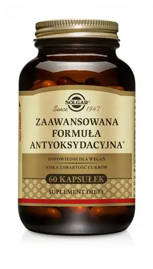 Solgar Zaawansowana Formuła Antyoksydacyjna 60 kapsułek - 1 - Apteka HIT