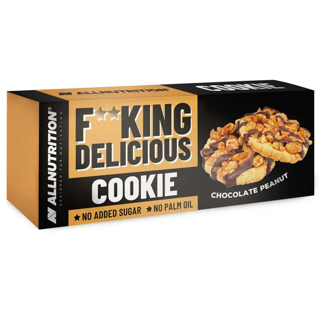 Allnutrition ciastka Fitking Delicious Cookie chocolate peanut 150 g - 1 - Apteka HIT