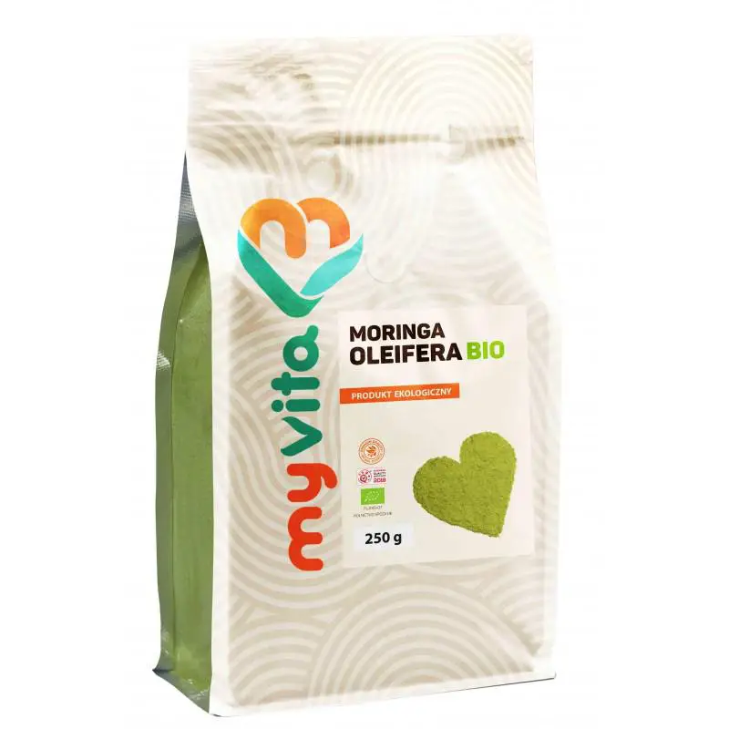 MyVita Moringa oleifera Bio proszek 250 g - 1 - Apteka HIT