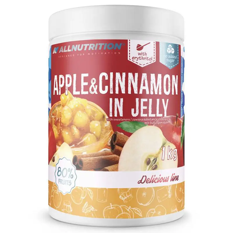 Allnutrition Apple & Cinnamon in Jelly 1000 g - 1 - Apteka HIT