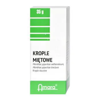 Krople miętowe AMARA 35 g - 1 - Apteka HIT