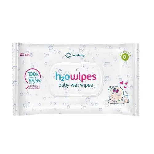 H2O WIPES Chusteczki 60 sztuk - 1 - Apteka HIT