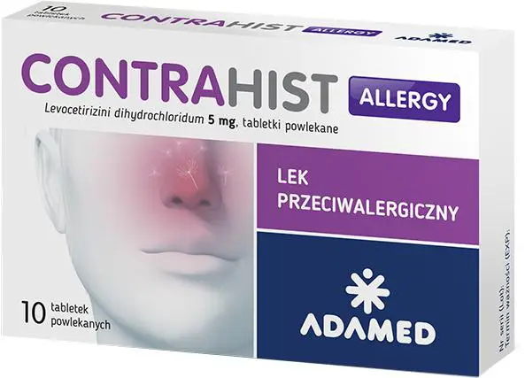 Contrahist Allergy 5 mg 10 tabletek - 1 - Apteka HIT