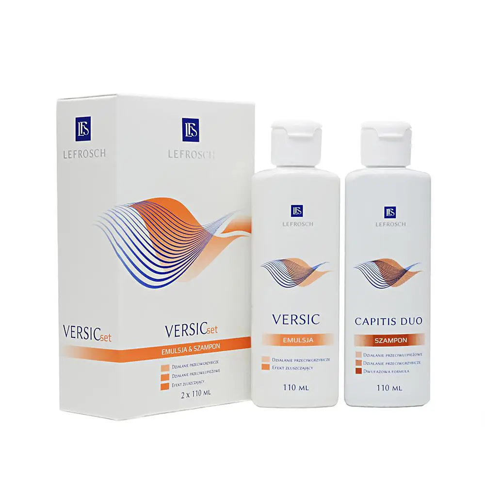 Versic set zestaw emulsja 110 ml + Capitis Duo szampon 110 ml - 1 - Apteka HIT