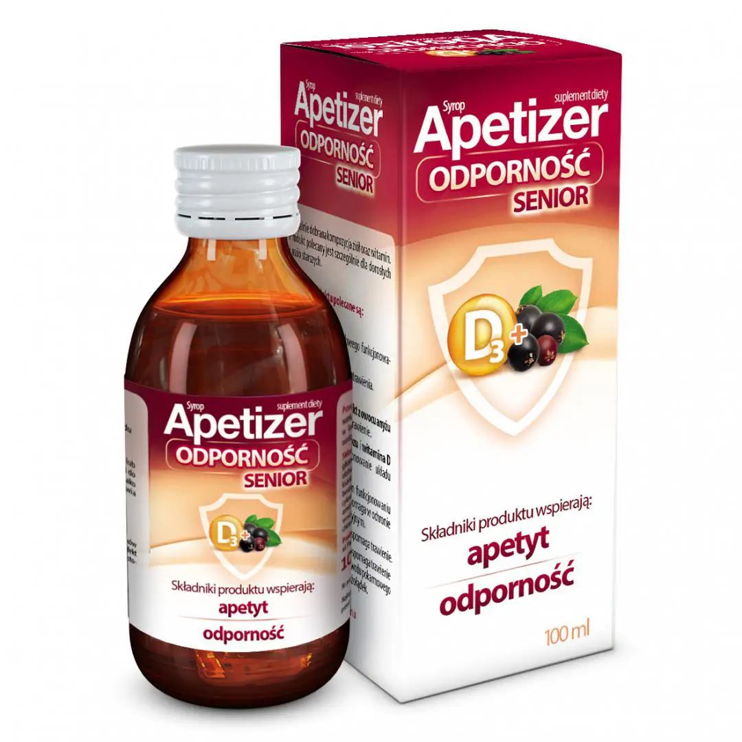 Apetizer odporność Senior syrop 100 ml - 1 - Apteka HIT