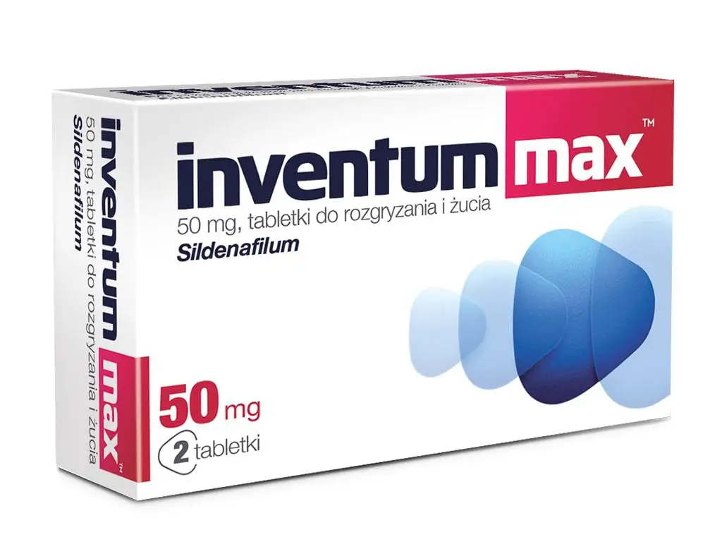 Inventum Max 50 mg 2 tabletki - 1 - Apteka HIT