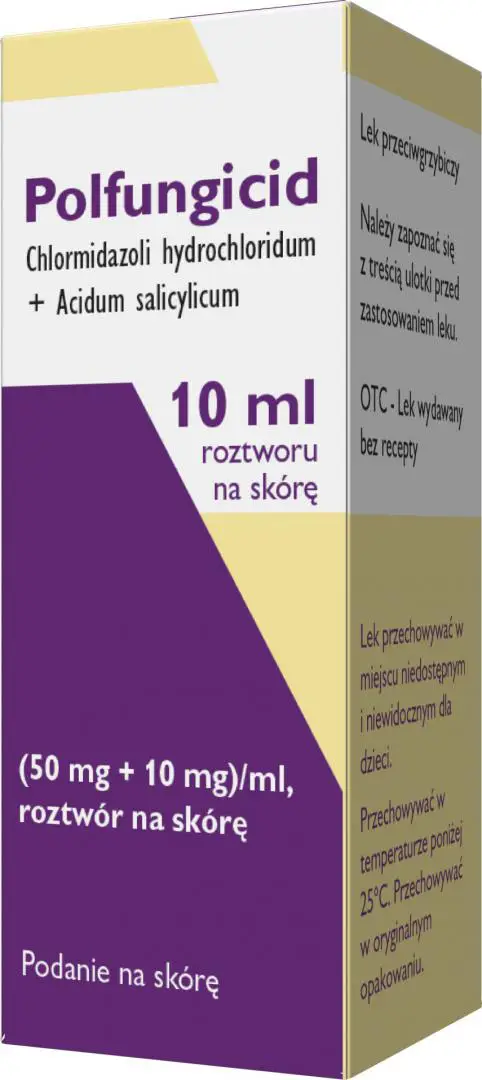 Polfungicid roztwór na skórę 10 ml - 1 - Apteka HIT