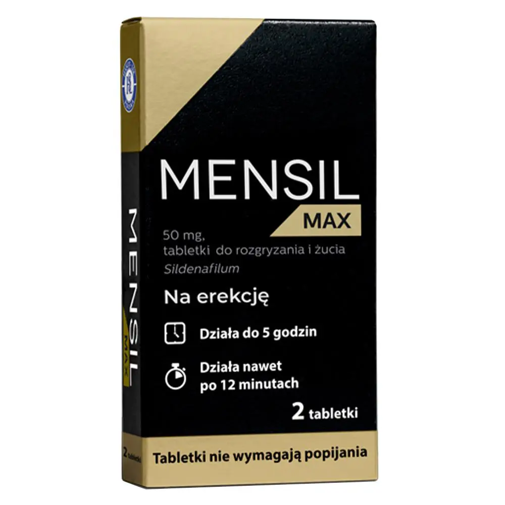 Mensil Max 50 mg 2 tabletki do rozgryzania i żucia - 1 - Apteka HIT