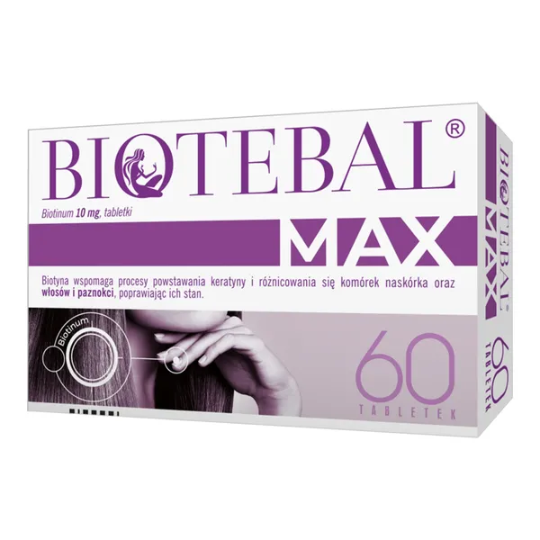 Biotebal Max 10 mg 60 tabl. - 1 - Apteka HIT