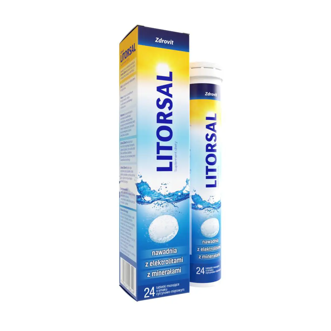 Zdrovit Litorsal 24 tabletki musujące - 1 - Apteka HIT