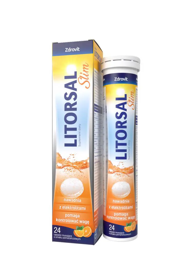 Zdrovit Litorsal Slim 24 tabletki musujące - 1 - Apteka HIT