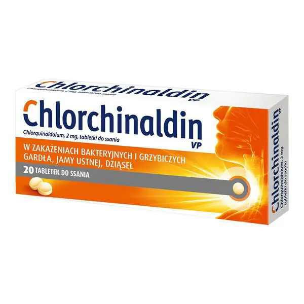 Chlorchinaldin VP 20 tabletek - 1 - Apteka HIT