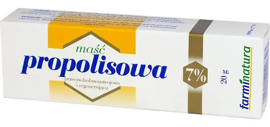 Maść propolisowa 7% 20 g Farmina - 1 - Apteka HIT