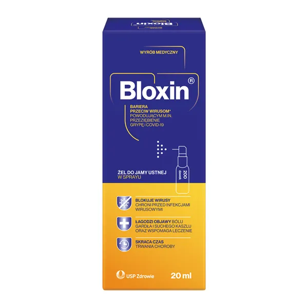Bloxin żel do jamy ustnej w sprayu 20 ml - 1 - Apteka HIT