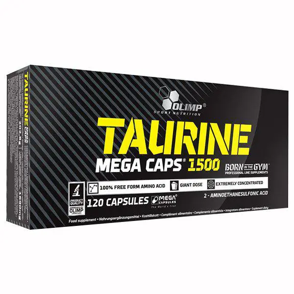 Olimp Taurine 1500 Mega Caps 120 kapsułek - 1 - Apteka HIT