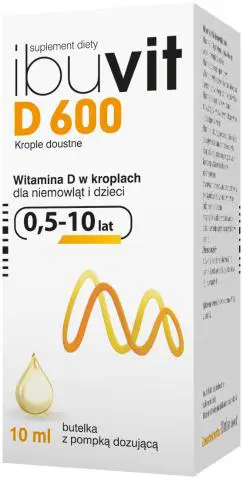 Ibuvit D 600 krople doustne 10 ml - 1 - Apteka HIT