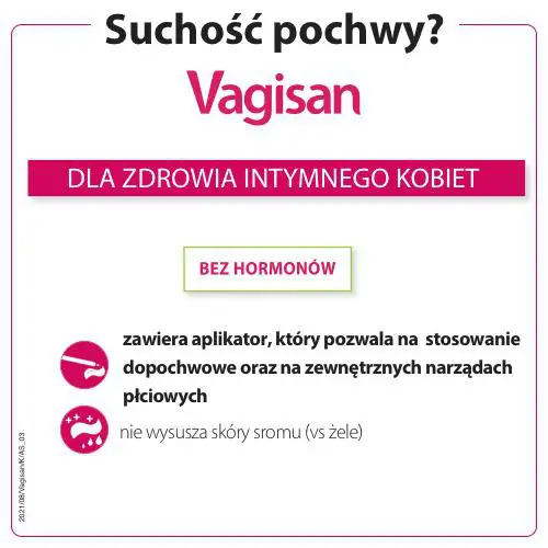 Vagisan krem intymny nawilżający 25 g - 2 - Apteka HIT