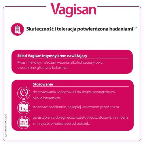 Vagisan krem intymny nawilżający 25 g - 3 - Apteka HIT