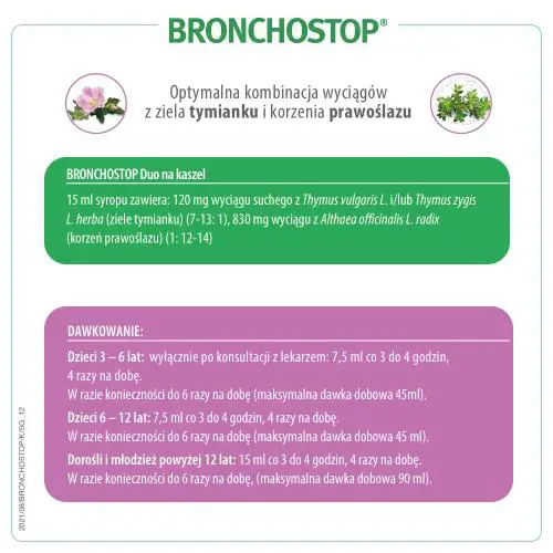 Bronchostop Duo syrop na kaszel 120 ml - 3 - Apteka HIT