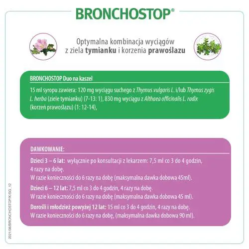 Bronchostop Duo syrop na kaszel 200 ml - 4 - Apteka HIT