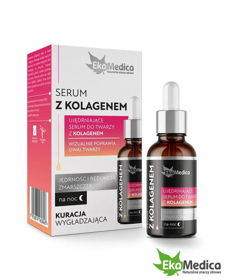 Serum z kolagenem kuracja wygładzająca 20 ml EkaMedica - 1 - Apteka HIT