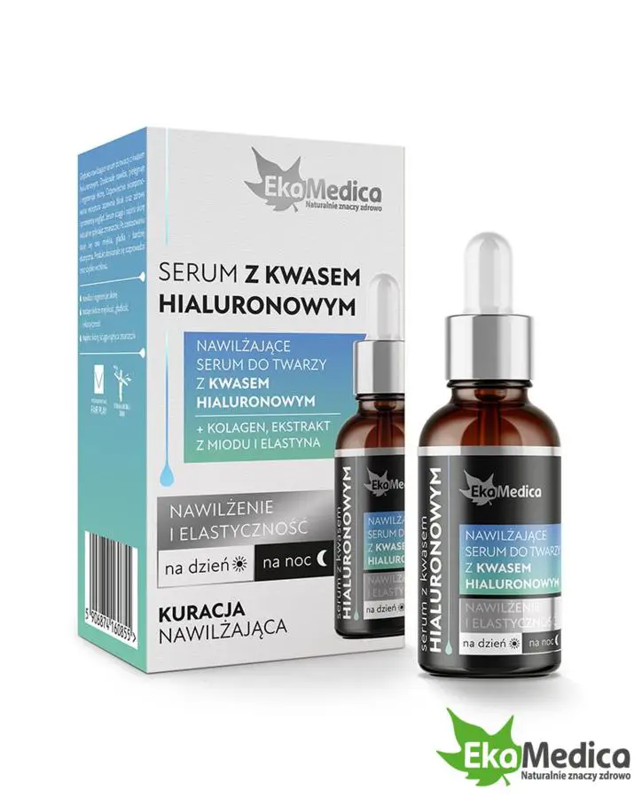 Serum z kwasem hialuronowym kuracja nawilżająca 20 ml EkaMedica - 1 - Apteka HIT