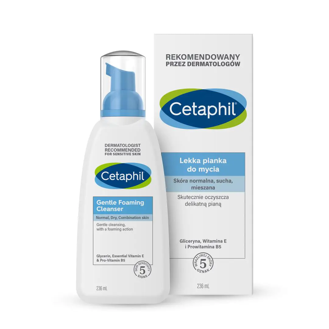 Cetaphil Lekka pianka do mycia twarzy 236 ml - 1 - Apteka HIT