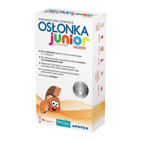 Osłonka Junior 10 sasz. - 1 - Apteka HIT