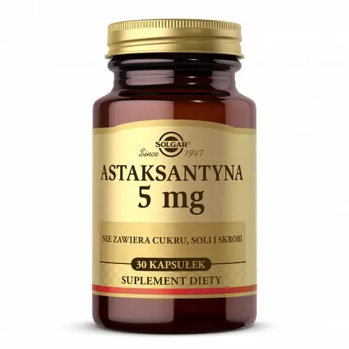 Solgar Astaksantyna 5 mg 30 kaps. - 1 - Apteka HIT