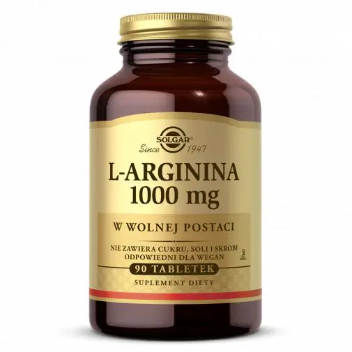 Solgar L-arginina 1000 mg 90 tabletek - 1 - Apteka HIT