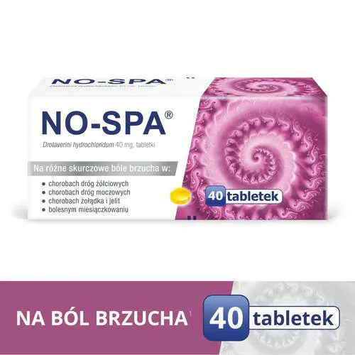 No-Spa 40 mg 40 tabl. - 1 - Apteka HIT