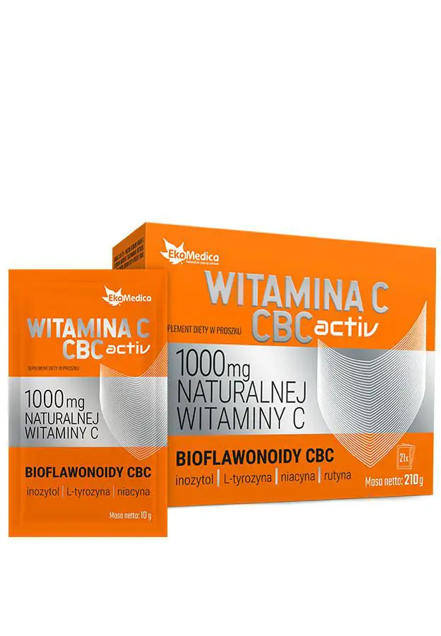 Witamina C CBC Activ 21 saszetek EkaMedica - 1 - Apteka HIT