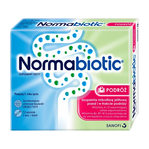 Normabiotic Podróż 12 saszetek - 1 - Apteka HIT