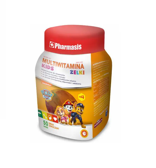 Multiwitamina Kids Żelki Psi Patrol 50 szt Pharmasis - 1 - Apteka HIT