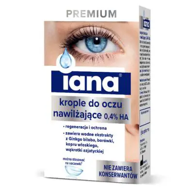 IANA KROPLE DO OCZU OPTIMAL 0,4% HA 10 ml PREMIUM - 1 - Apteka HIT