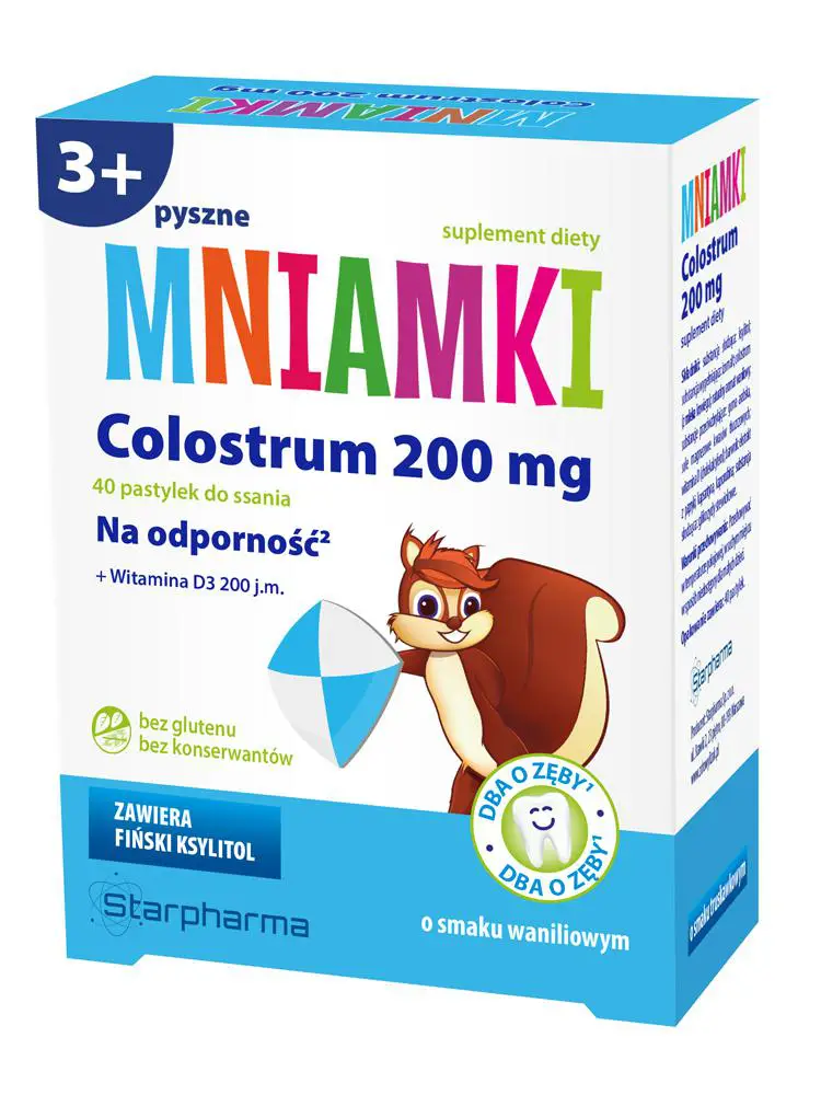 Mniamki COLOSTRUM 40 pastylek - 1 - Apteka HIT