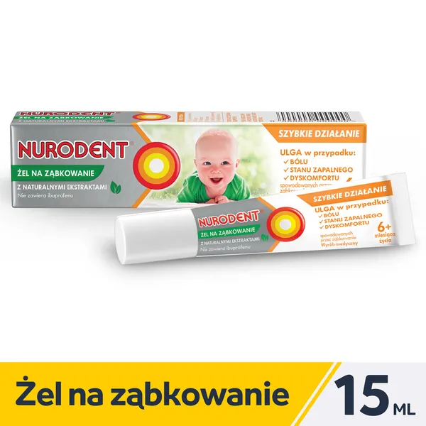 Nurodent żel na ząbkowanie 15 ml - 1 - Apteka HIT