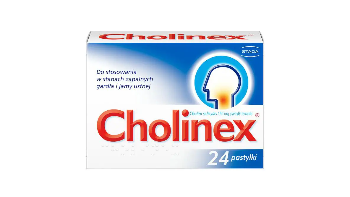 Cholinex 24 pastylki do ssania - 1 - Apteka HIT