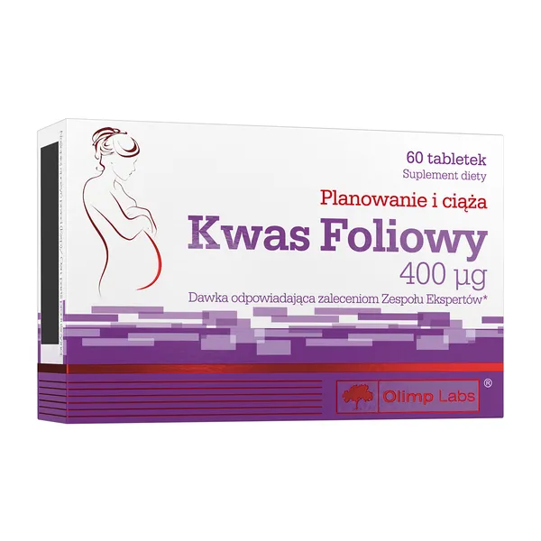 OLIMP Kwas foliowy 400 µg 60 tabletek - 1 - Apteka HIT