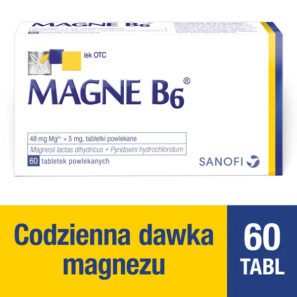 Magne B6 60 tabletek - 1 - Apteka HIT