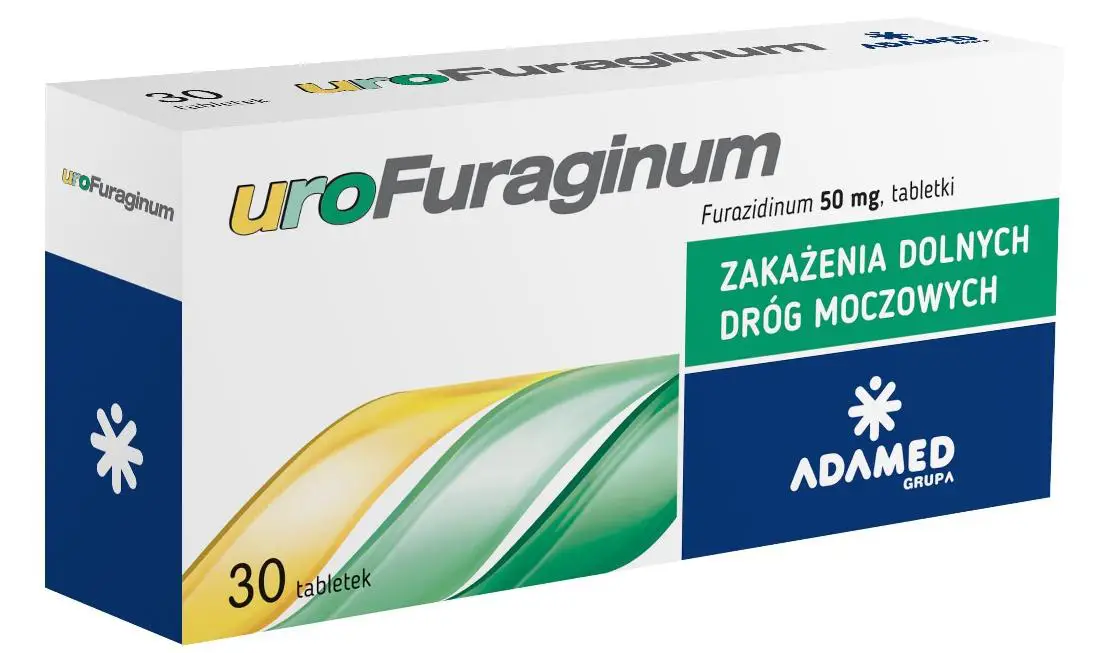 UroFuraginum 50 mg 30 tabl. - 1 - Apteka HIT