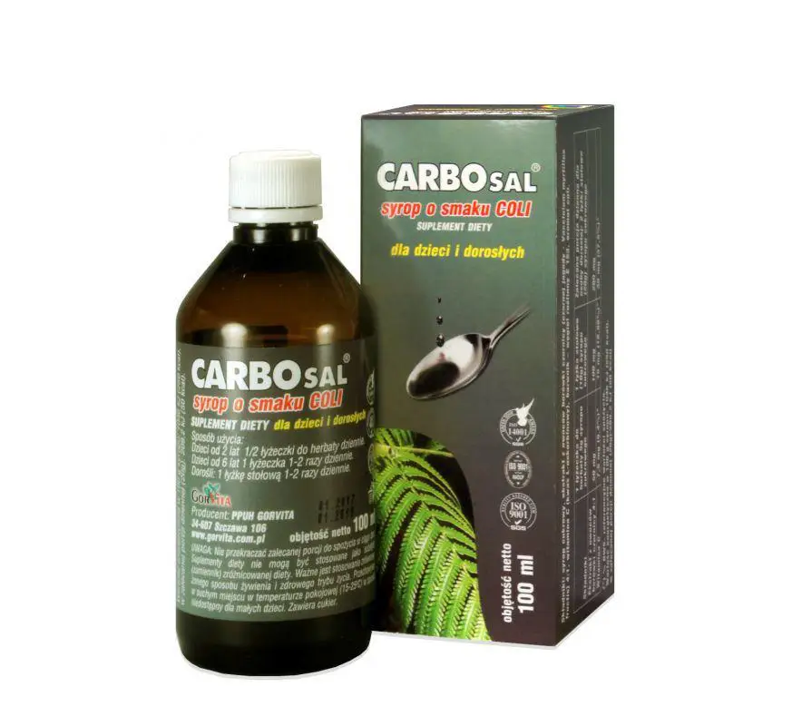 Carbosal syrop o smaku coli 100 ml - 1 - Apteka HIT