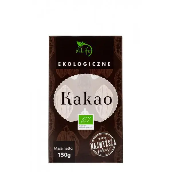 Kakao Bio 150 g BioLife - 1 - Apteka HIT