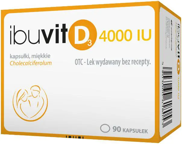 Ibuvit D3 4000 Lek 90 kapsułek - 1 - Apteka HIT